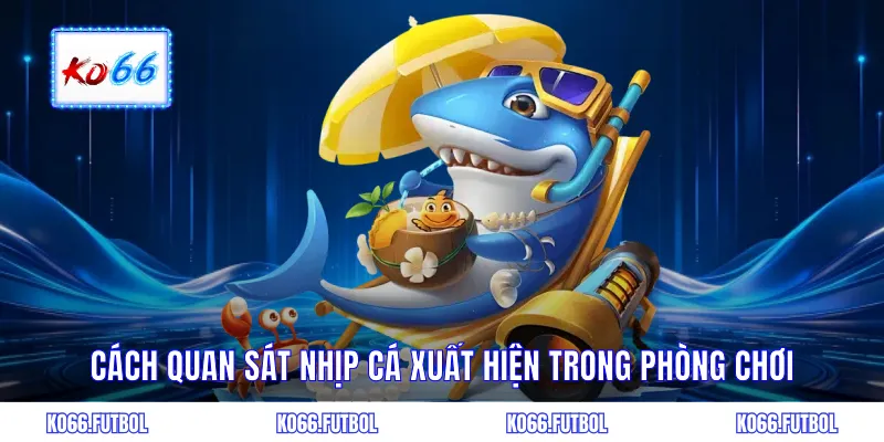 Cách quan sát nhịp cá xuất hiện trong phòng chơi