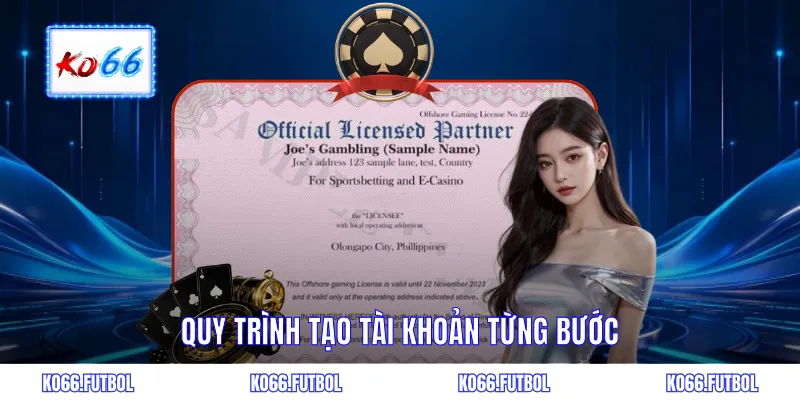 Hướng dẫn tạo tài khoản từng bước dễ thực hiện